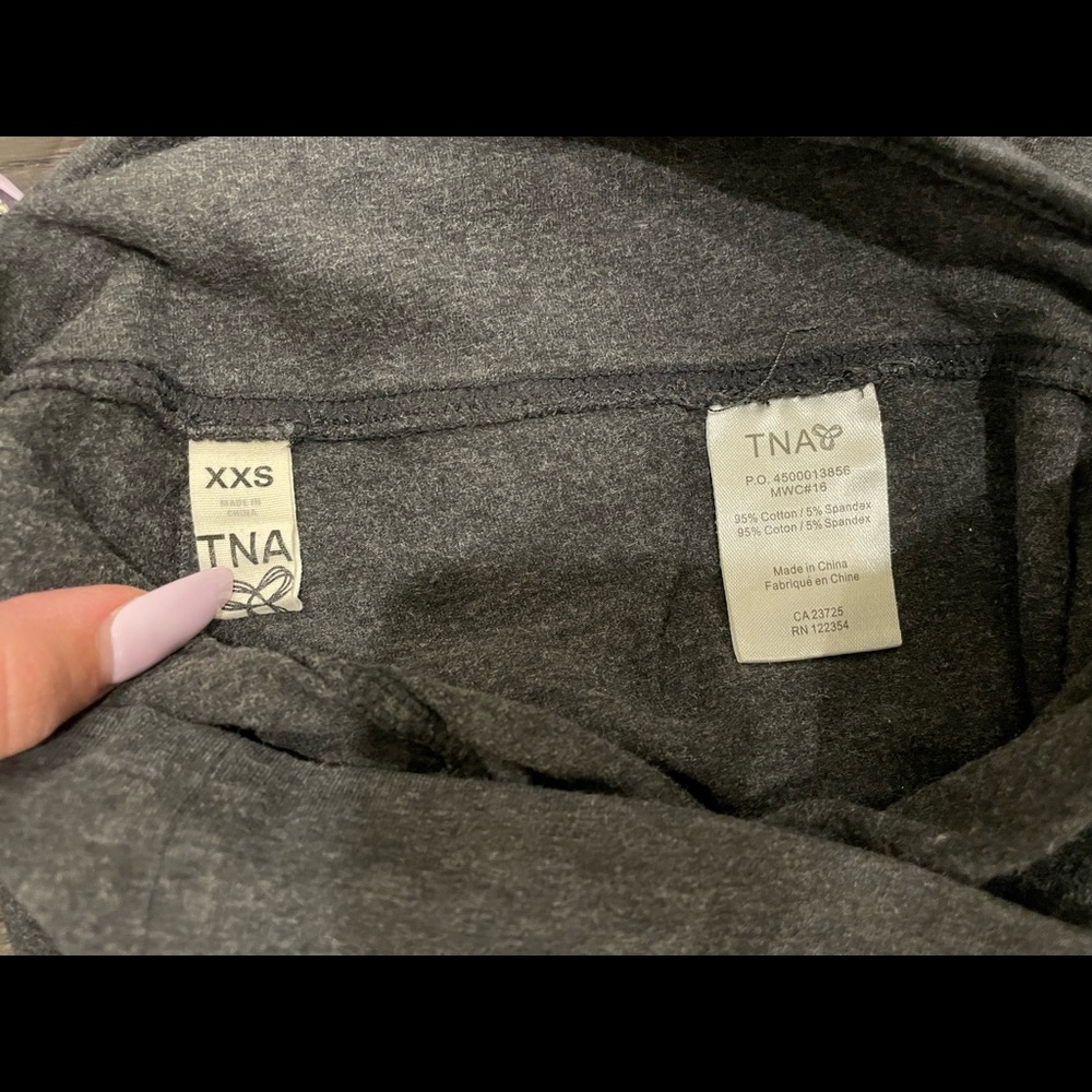 TNA leggings XXS gray